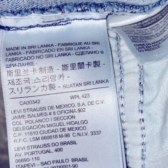 Levi’s high rise 720 super skinny distressed jeans size 28/30 - Picture 4 of 11